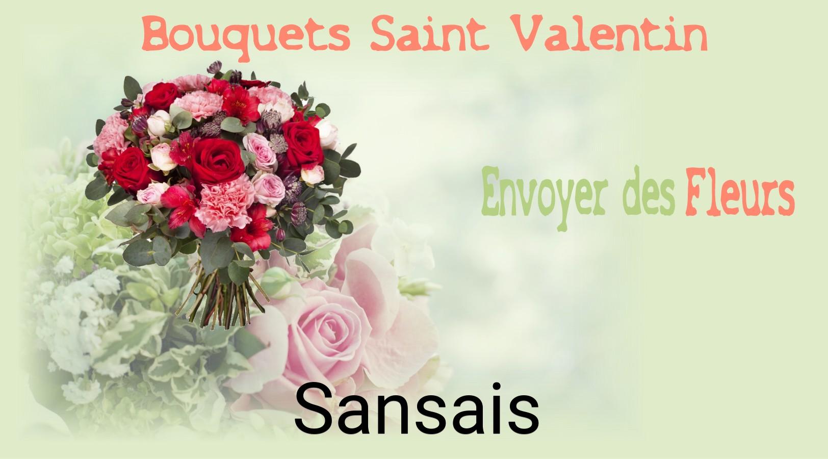 Roses de Saint-Valentin livrées à Sansais
